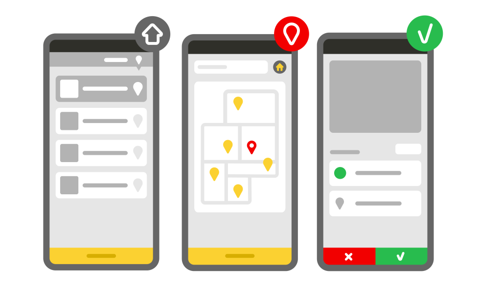 Task & Defect Management on 2D Map