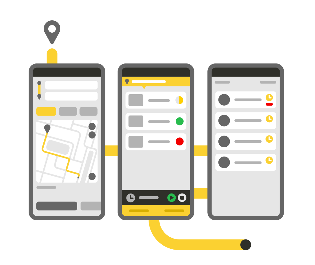 Time Tracking & Route Planning