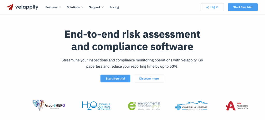 Velappity homepage