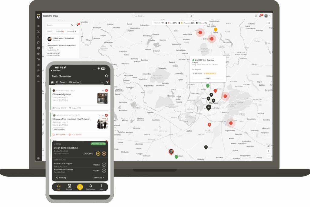 Time & location tracking