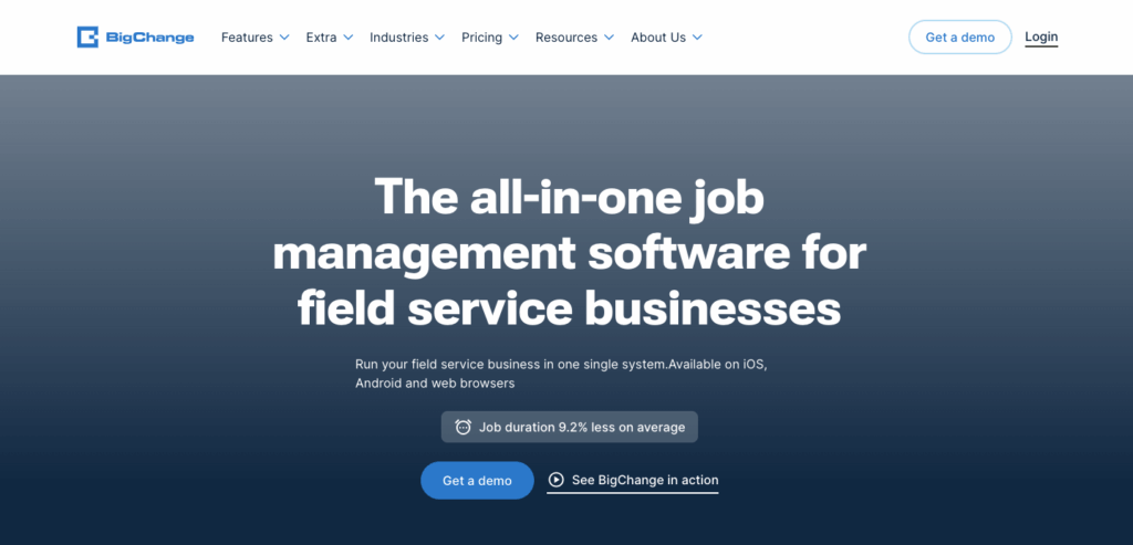 bigchange homepage