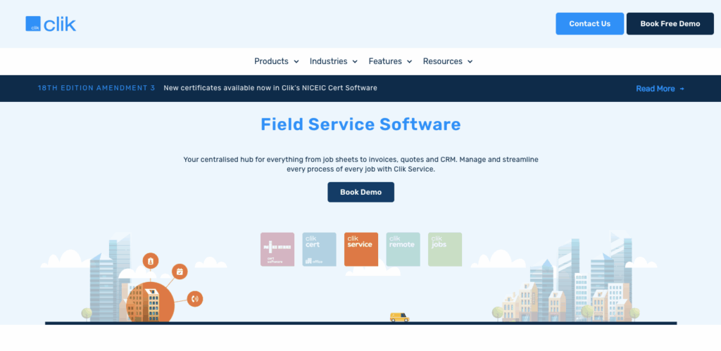 clik homepage