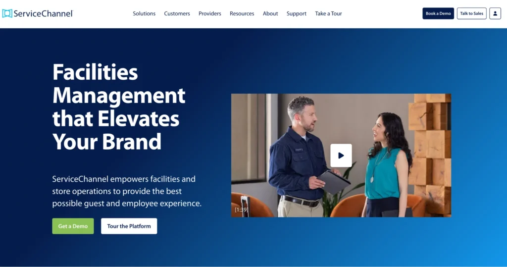 ServiceChannel pastatų ūkio ir rangovų valdymo platforma